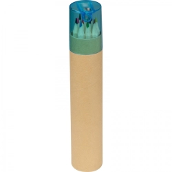 12 farbige Holzstifte