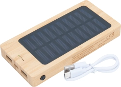 8000 mAh Solar-Powerbank