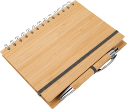 A5-Notizbuch mit Linien aus Recyclingpapier