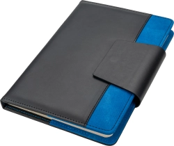 A5-Notizbuch mit Linien aus recyceltem PU