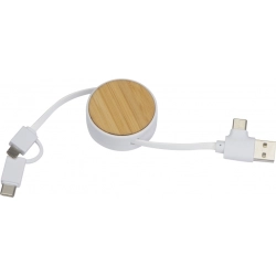 Bambus-Ladekabel