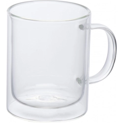 Glasbecher mit Doppelwand, 350 ml