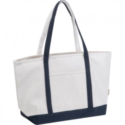 Große Baumwolltasche mit langen Henkeln, 730 g/m²