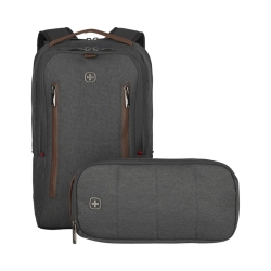 Laptop-Rucksack mit Tasche, Wenger City Style Upgrade 16