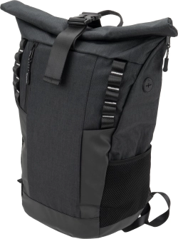 Rolltop-Rucksack Schwarzwolf