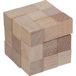 Schlangenpuzzle aus Holz