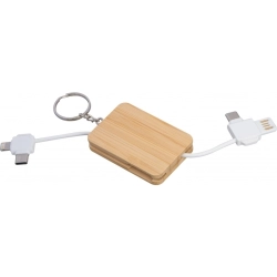 Schlüsselanhänger mit Ladekabel