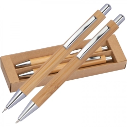 Schreibset mit Kugelschreiber und Druckbleistift