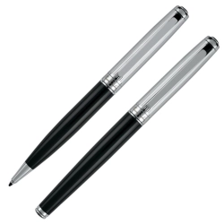 Schreibset mit Kugelschreiber und Rollerball von Pierre Cardin