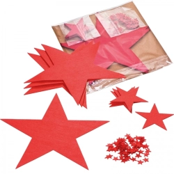 Set Filzstern-Untersetzer