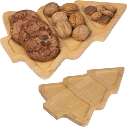Snacktablett aus Bambus
