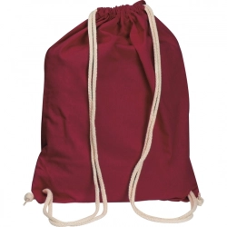 Sportbeutel aus Baumwolle mit Kordelzug, 140 g/m²
