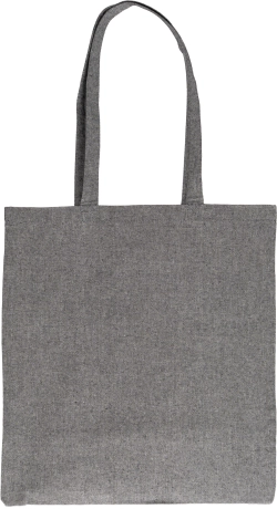 Tasche aus recycelter Baumwolle mit langen Henkeln, 140 g/m²