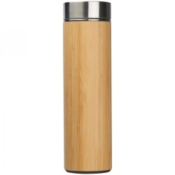 Thermosflasche aus Bambus, 550 ml