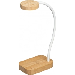 Tischleuchte mit kabellosem Ladegerät