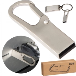 USB-Stick aus Metall, 8 GB, 2.0