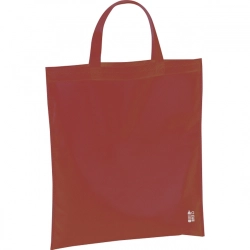 Vliestasche mit kurzen Henkeln, 80 g/m²