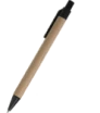 Papier-Kugelschreiber mit farbigem Klipp