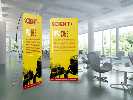 X-Banner Online-Druck 1