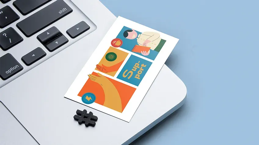 Scheckkartenkalender Online-Druck 1