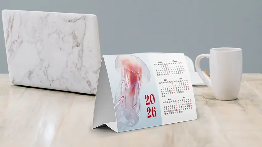 Tischaufstellkalender Online-Druck 2