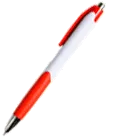 Kunststoff-Kugelschreiber mit farbigen Elementen Online-Druck