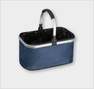 Taschen und Einkaufskörbe