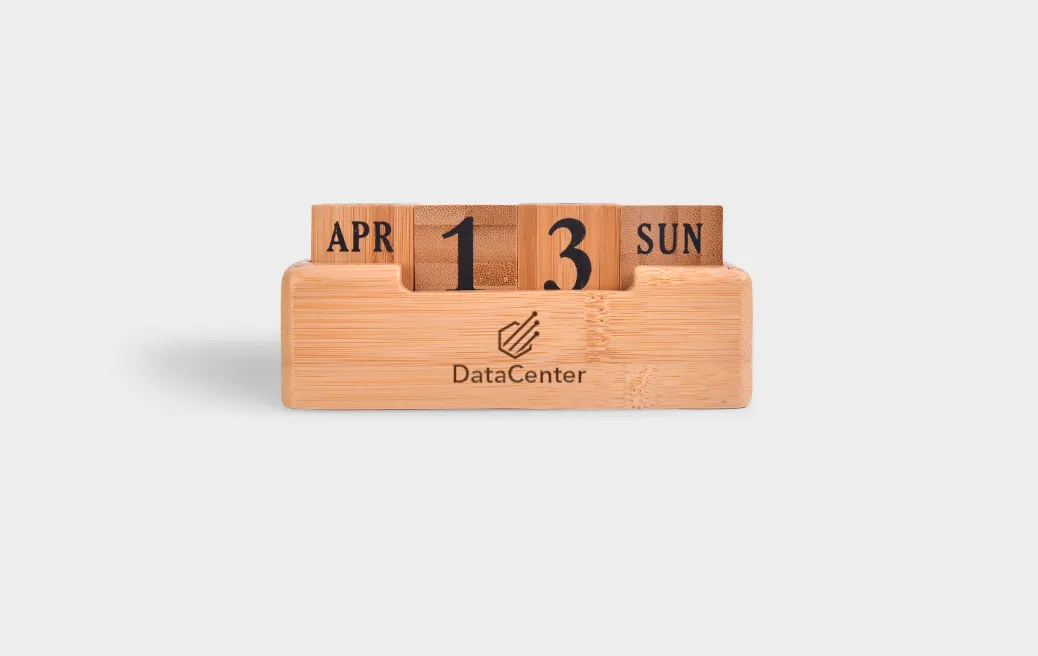 Dauerkalender aus Holz