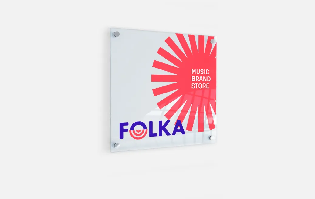 Farblose Plexiglas-Platten