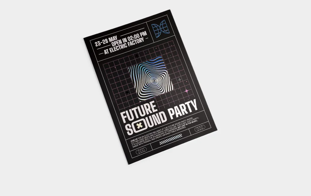 Plakate einseitig Premium